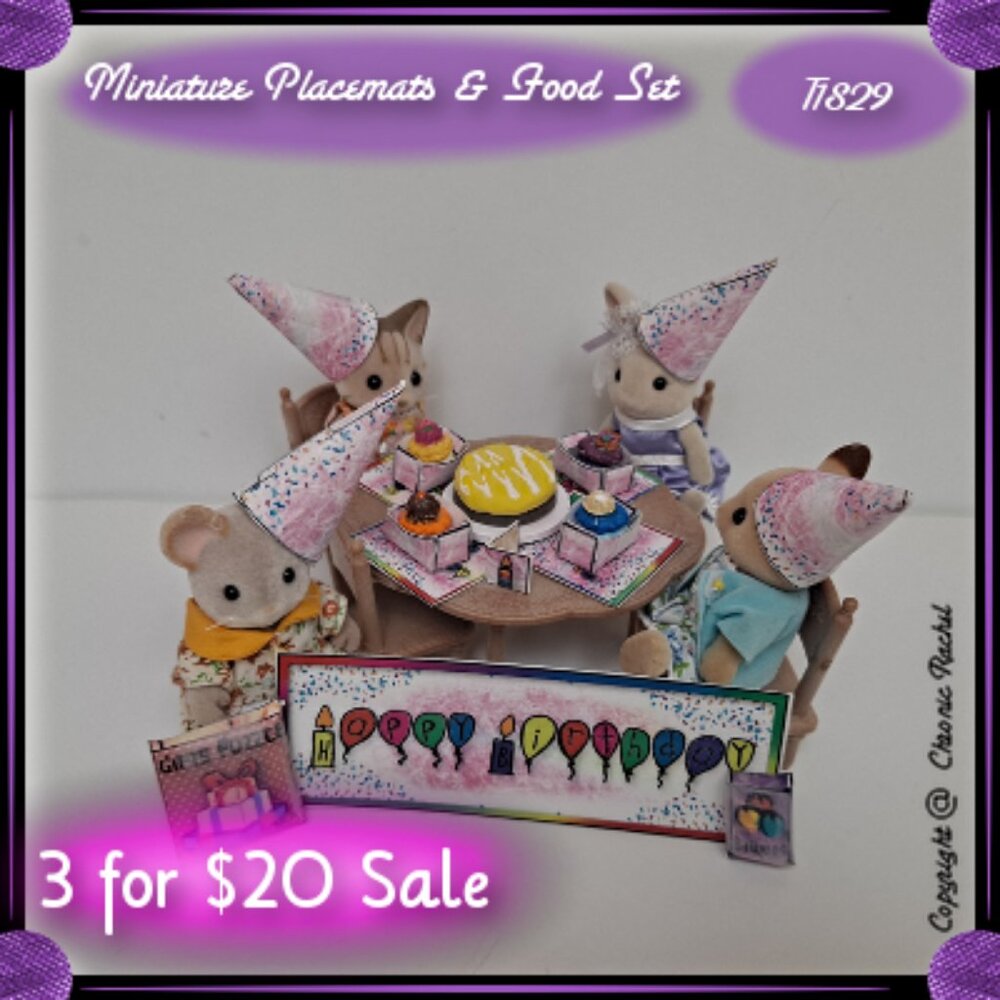 Zigzag Birthday Cakes & Glued-Together Desserts